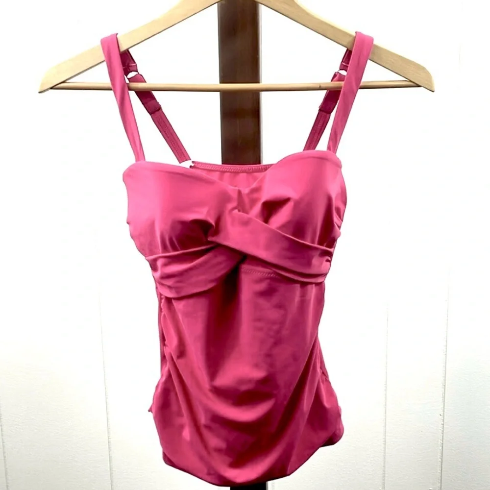 Twist Front Tankini Top!